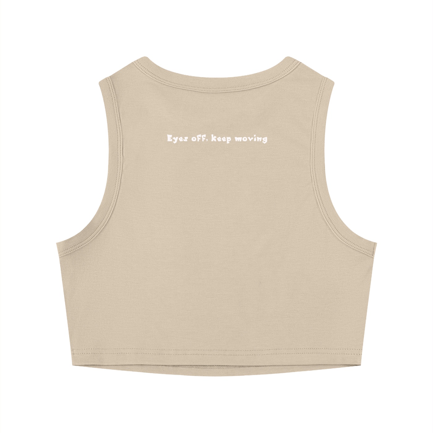 Women's Tight Crewneck Crop Tank Top - Image 4