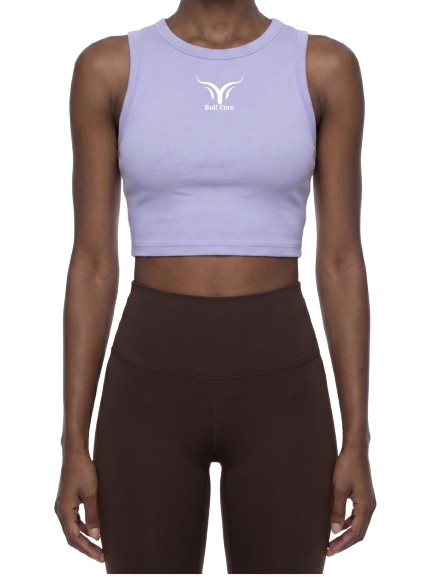 Women's Tight Crewneck Crop Tank Top - Image 10