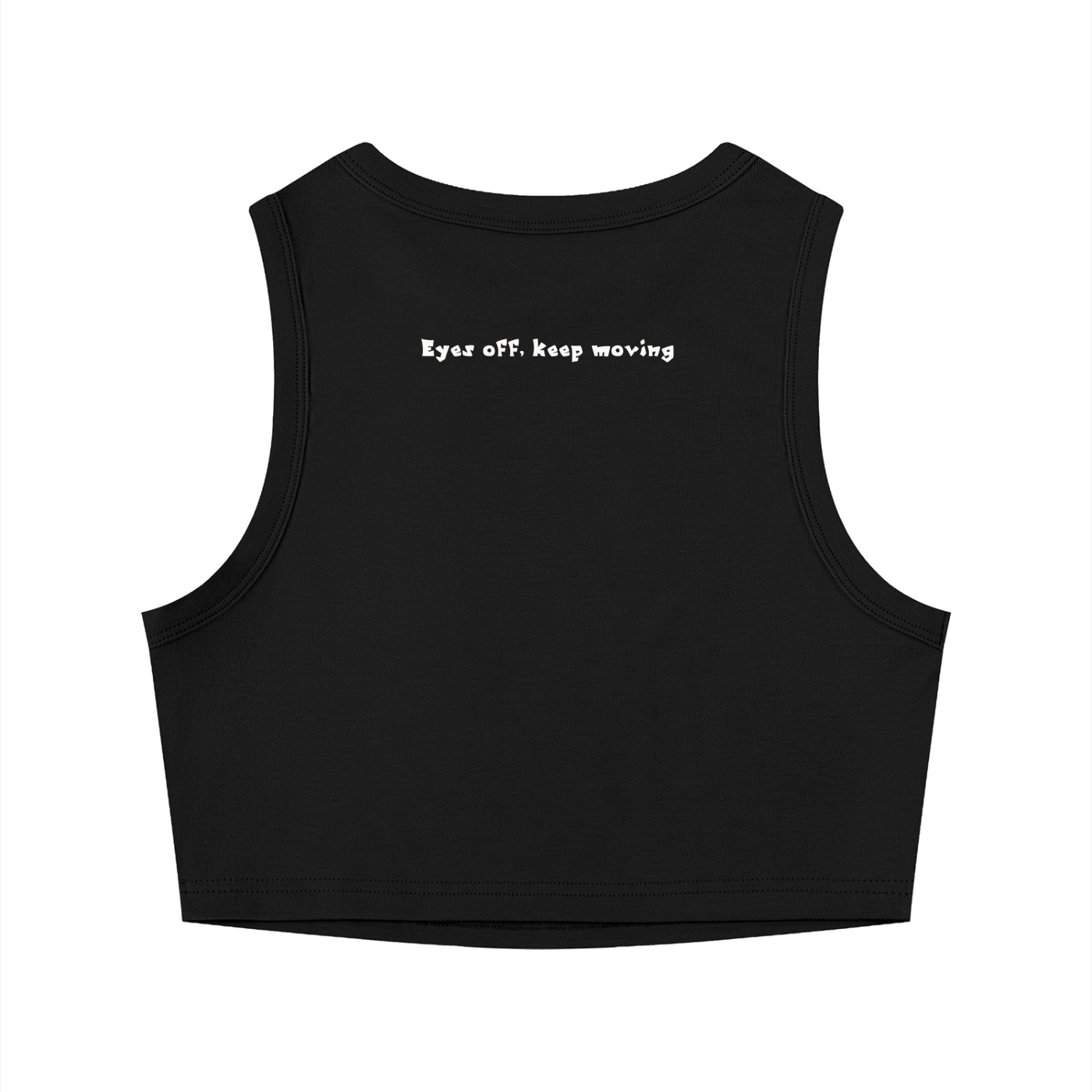 Women's Tight Crewneck Crop Tank Top - Image 8