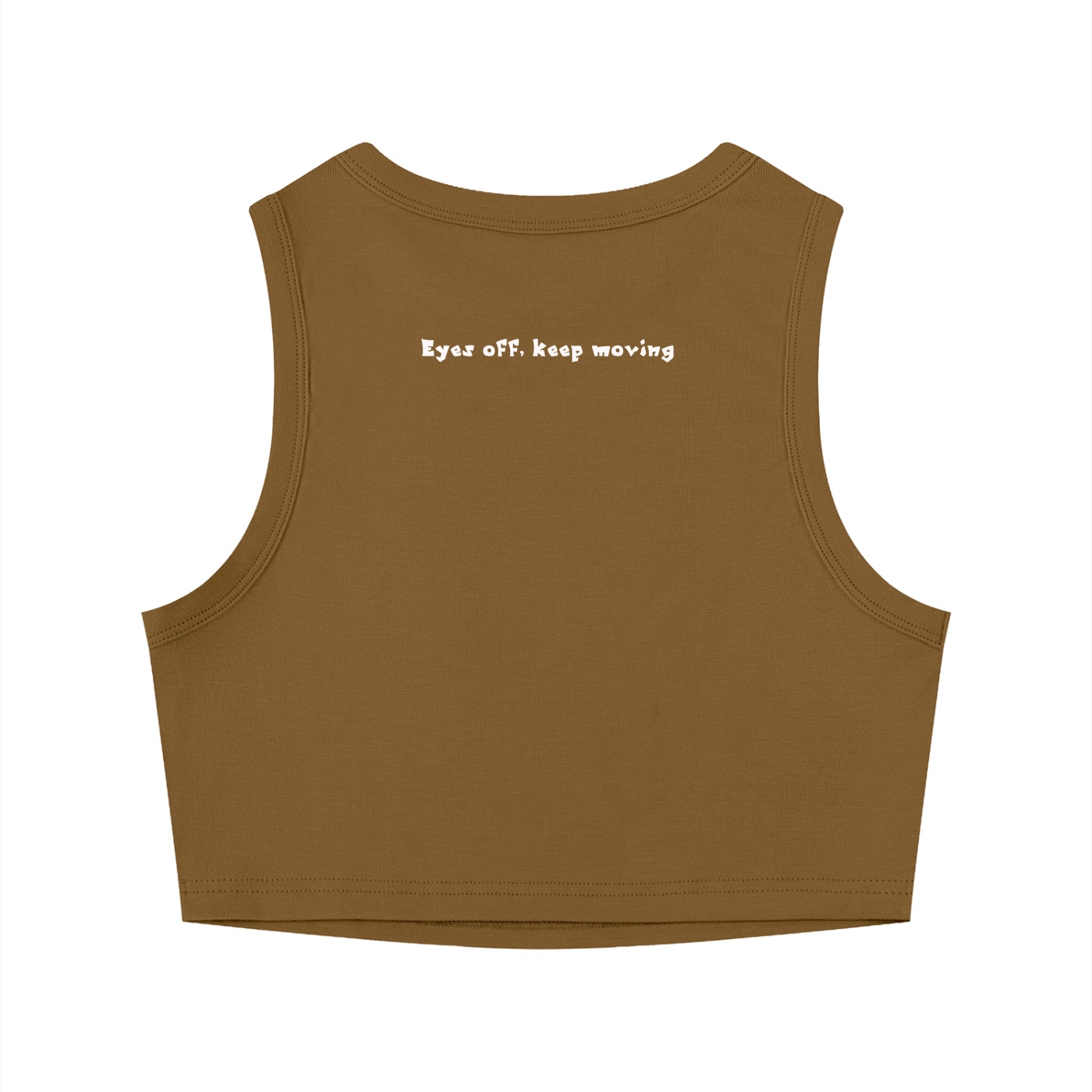 Women's Tight Crewneck Crop Tank Top - Image 6