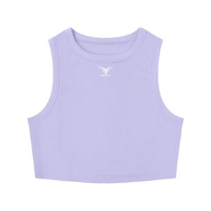 Women's Tight Crewneck Crop Tank Top