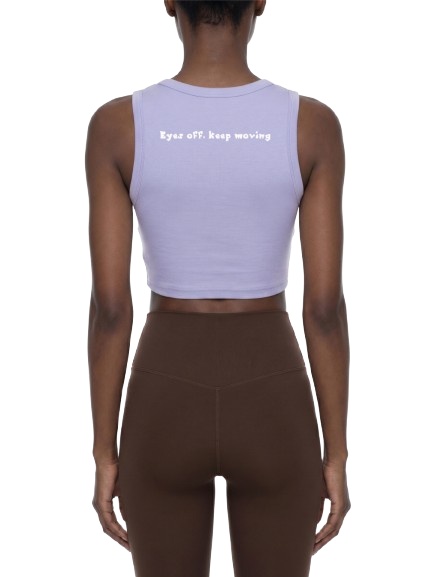 Women's Tight Crewneck Crop Tank Top - Image 9