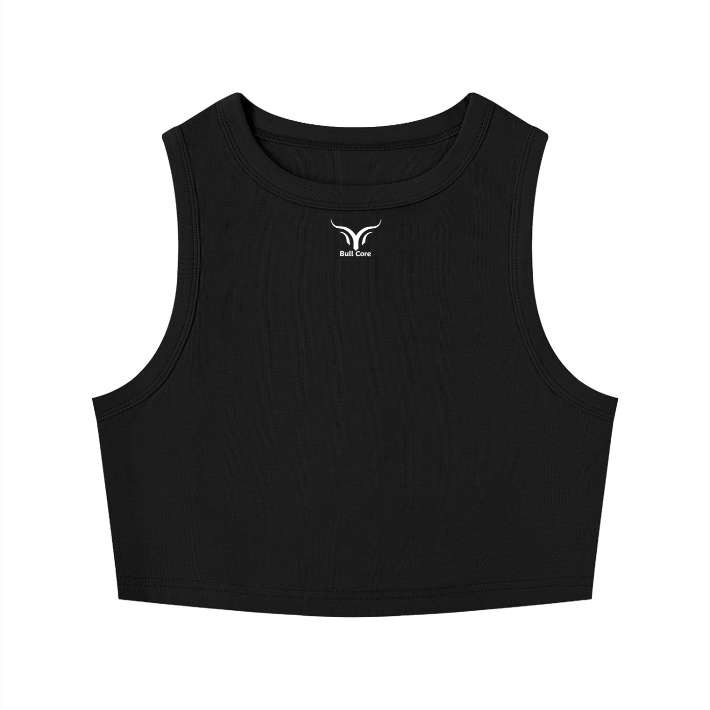 Women's Tight Crewneck Crop Tank Top - Image 7