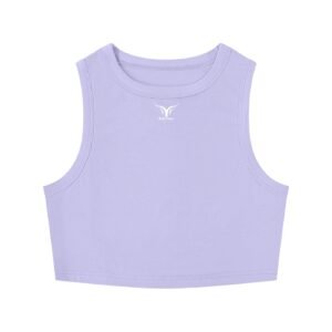 Women's Tight Crewneck Crop Tank Top